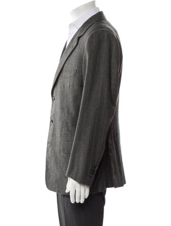 Brioni Wool Striped Blazer