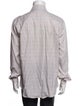 Brioni Plaid Print Long Sleeve Dress Shirt