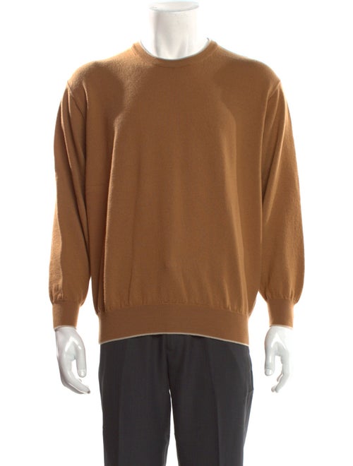 Brioni Wool Crew Neck Pullover