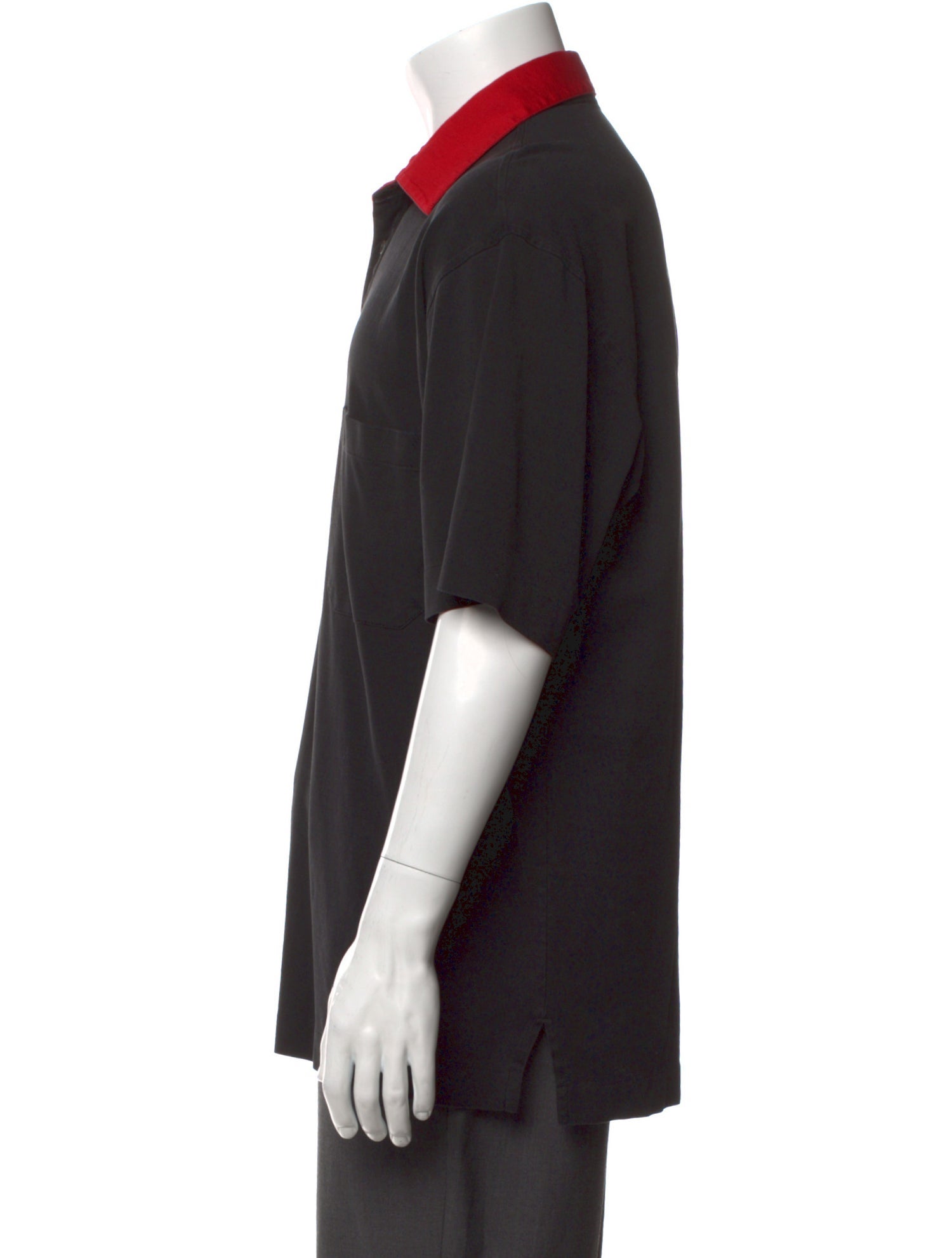 Brioni Collar Short Sleeve Polo Shirt