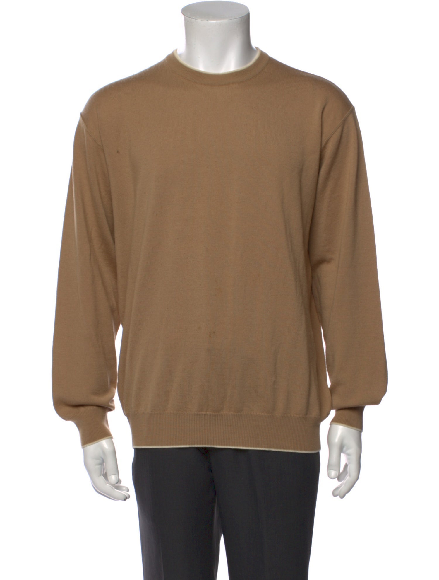 Brioni Wool Crew Neck Pullover