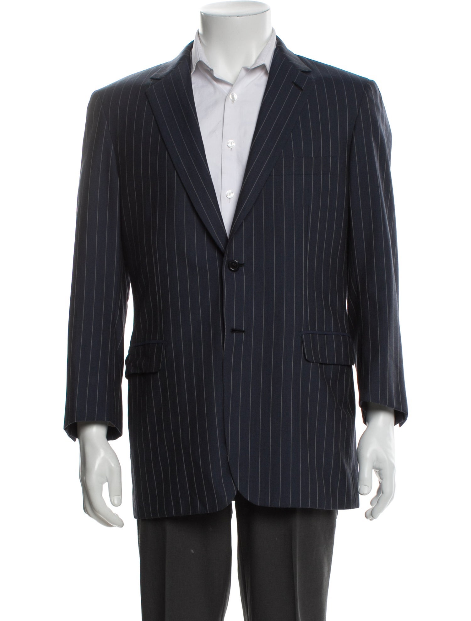 Brioni Wool Striped Blazer