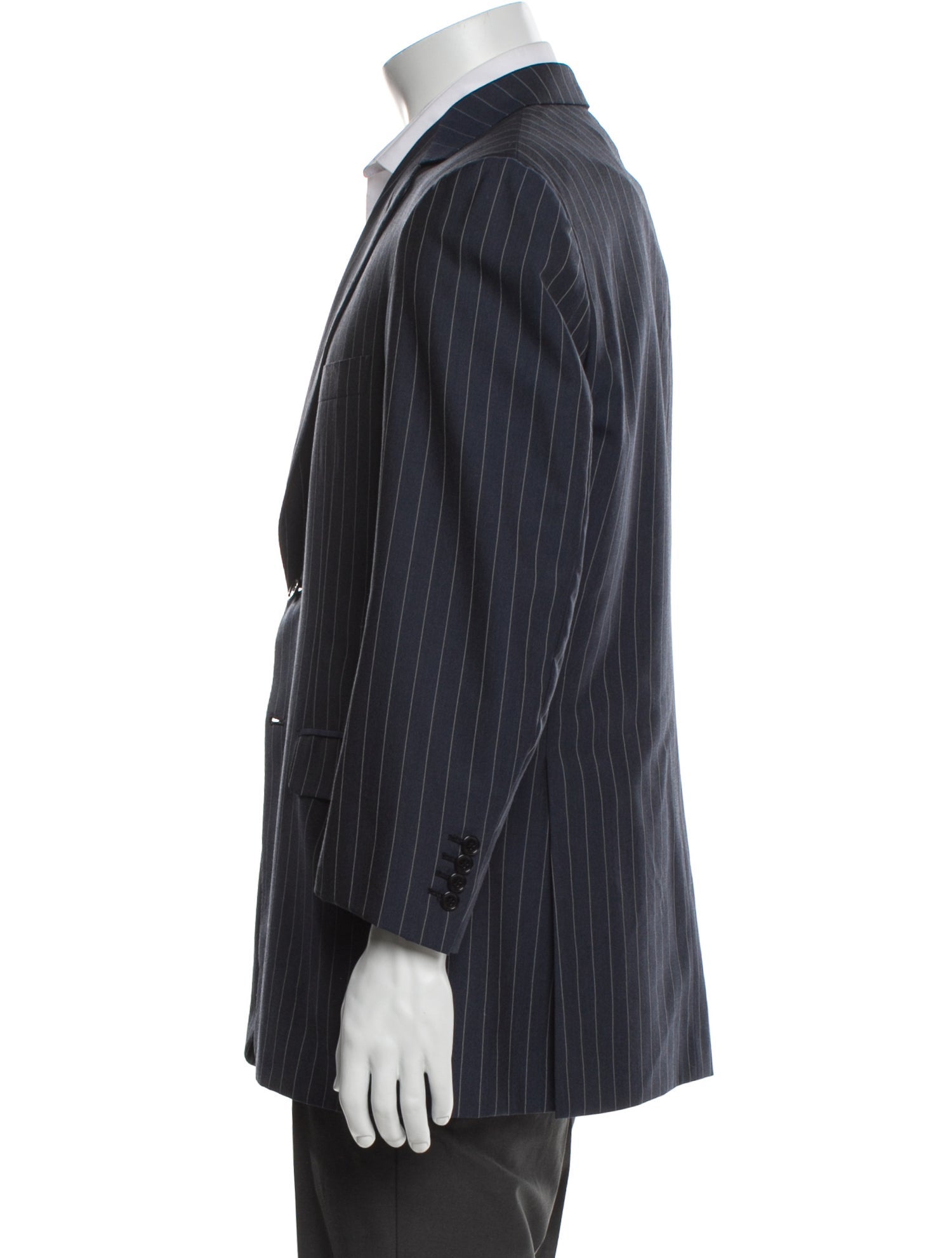 Brioni Wool Striped Blazer