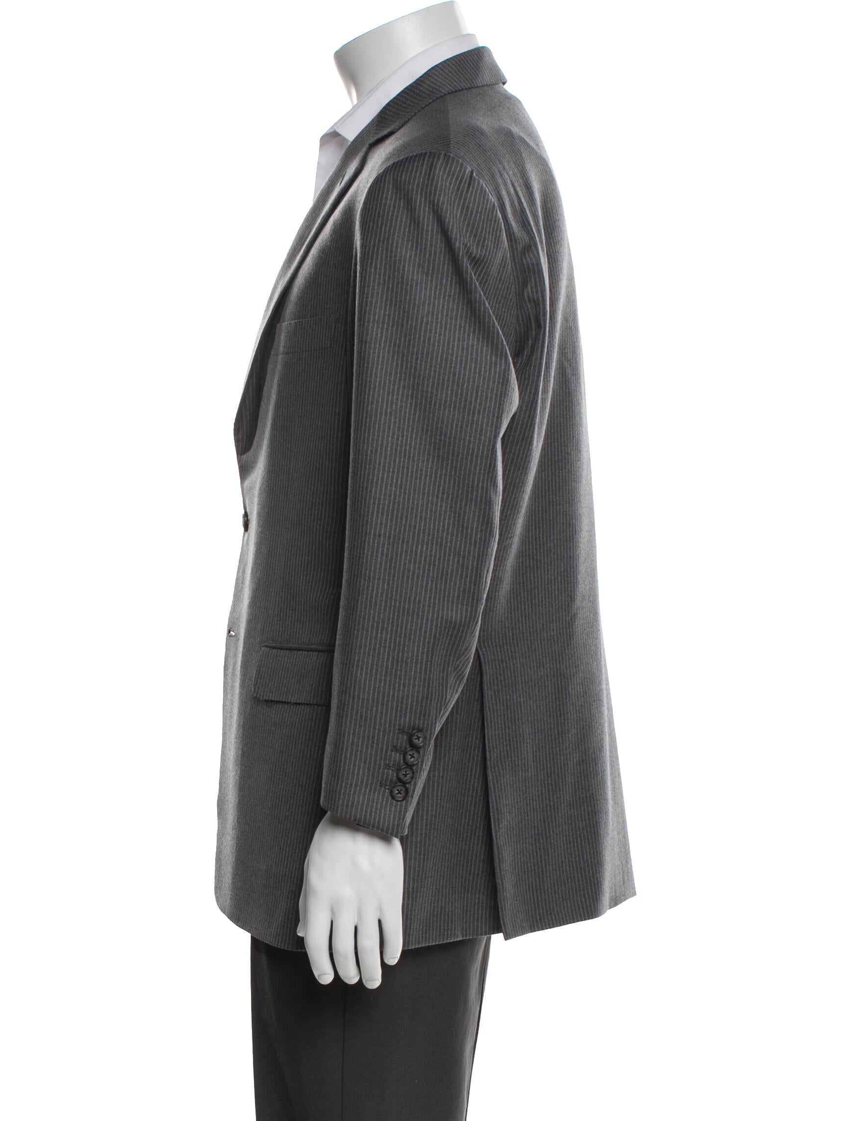 Brioni Wool Striped Blazer