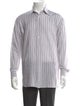 Brioni Striped Long Sleeve Shirt
