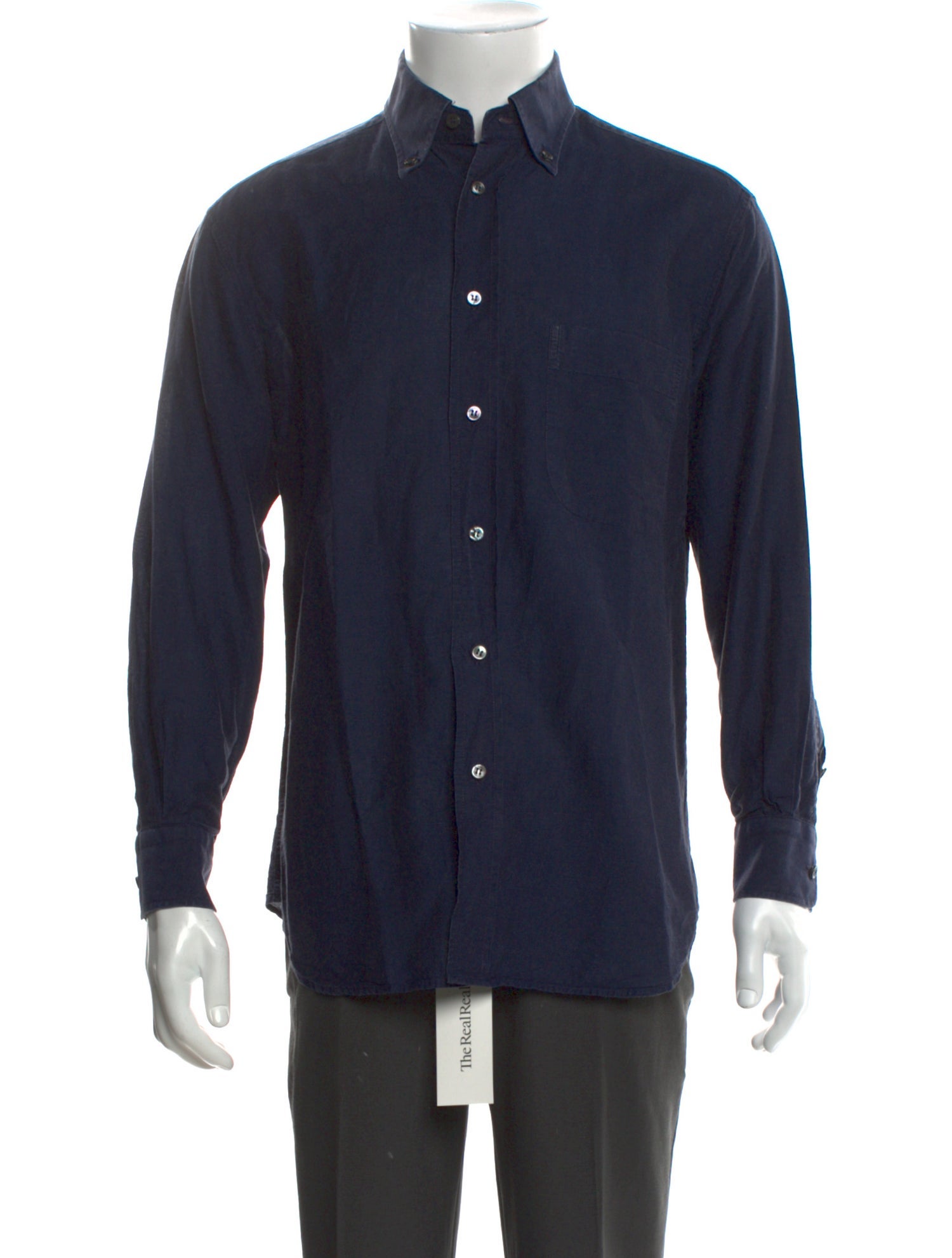 Brioni Linen Long Sleeve Shirt