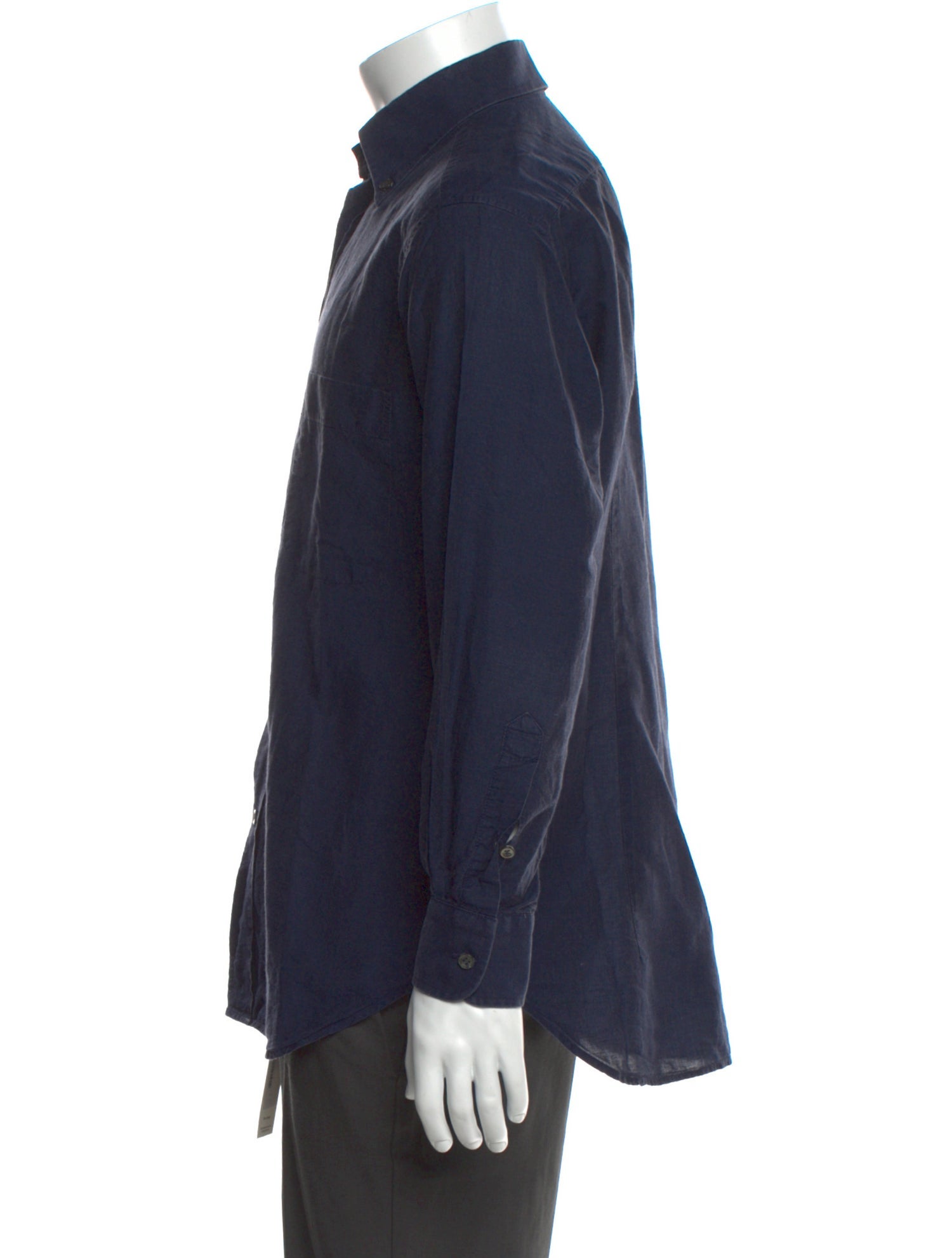 Brioni Linen Long Sleeve Shirt