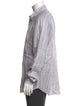 Brioni Linen Striped Shirt