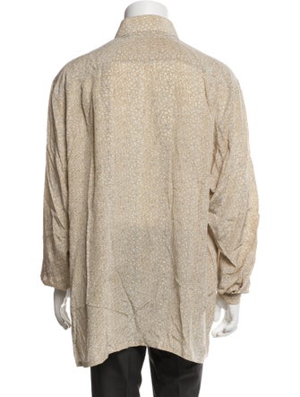 Brioni Silk Printed Shirt