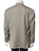 Brioni Wool Plaid Print Blazer