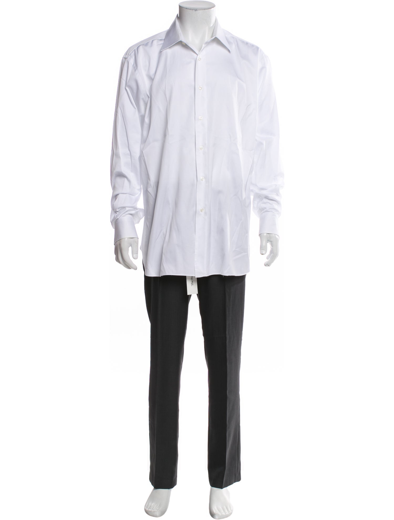 Brioni Long Sleeve Tuxedo Shirt