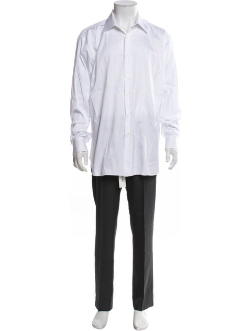 Brioni Long Sleeve Tuxedo Shirt