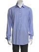Brioni Striped Long Sleeve Dress Shirt