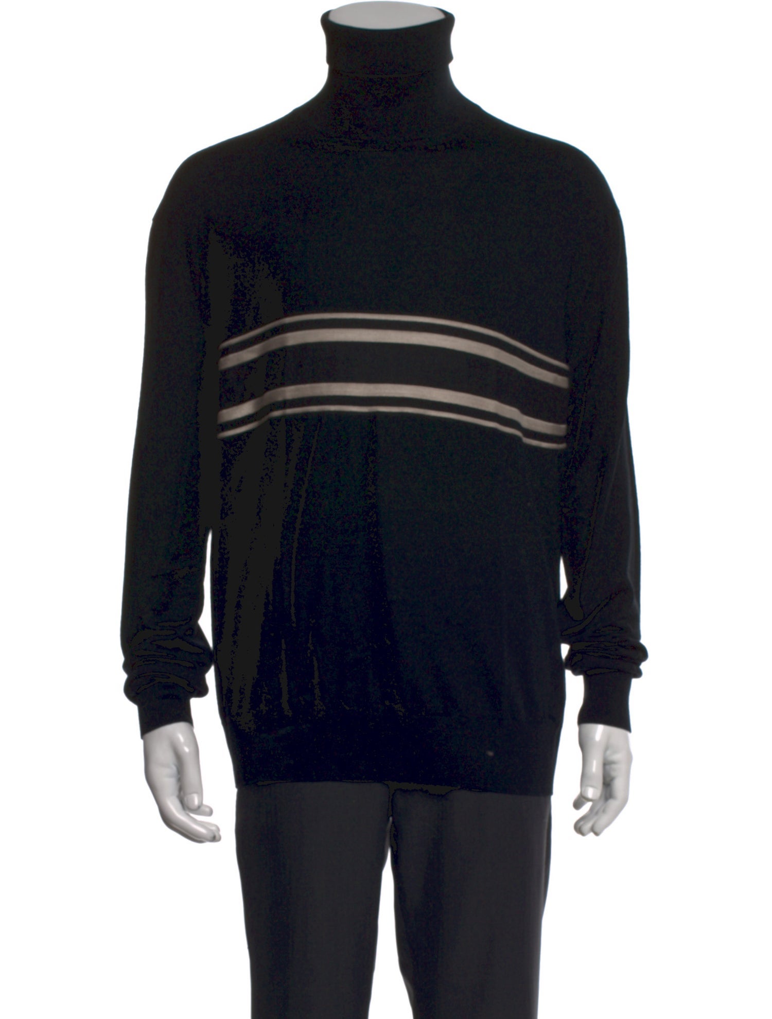 Brioni Wool Striped Pullover