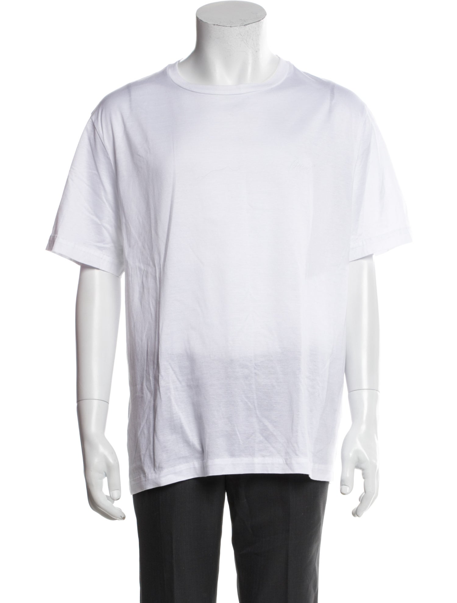 Brioni Crew Neck Short Sleeve T-Shirt