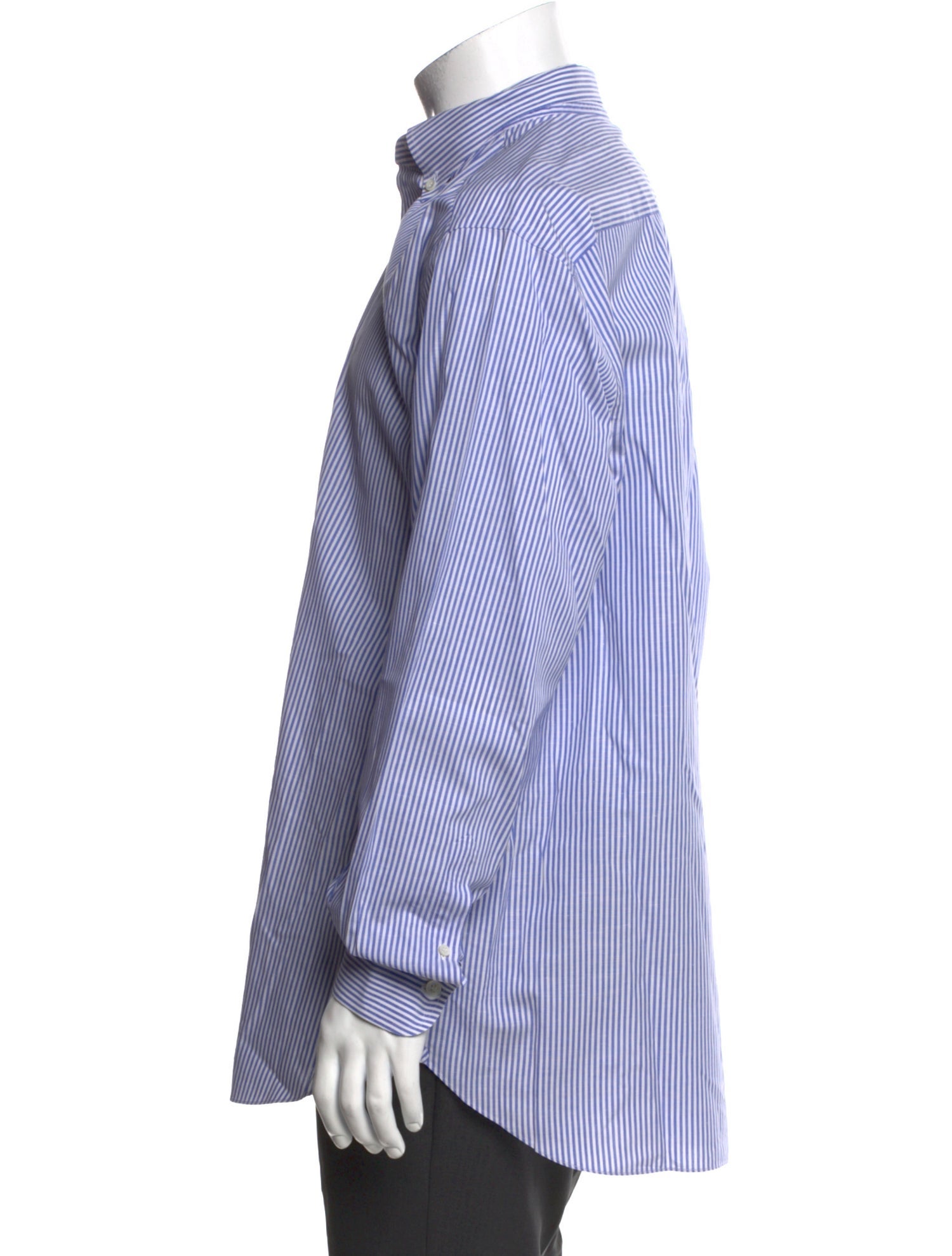 Brioni Striped Long Sleeve Shirt