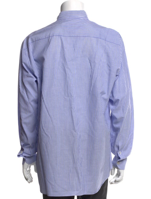 Brioni Striped Long Sleeve Shirt