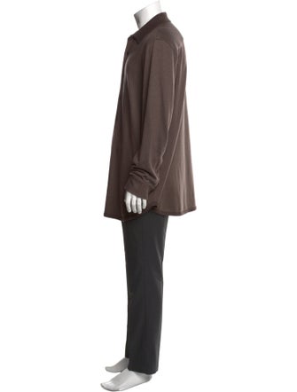 Brioni Cashmere Long Sleeve Shirt