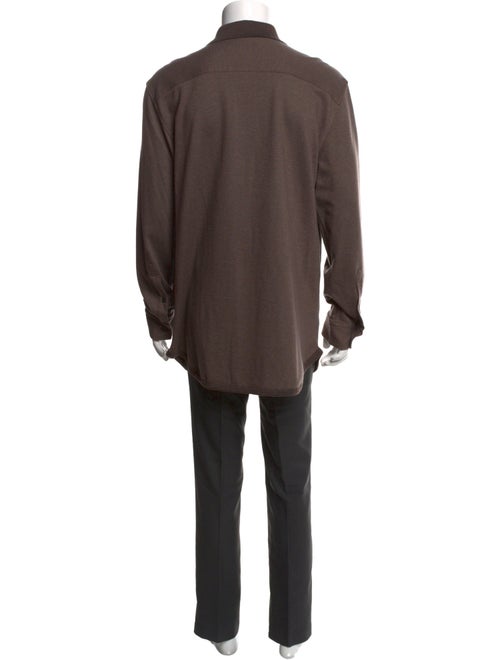 Brioni Cashmere Long Sleeve Shirt