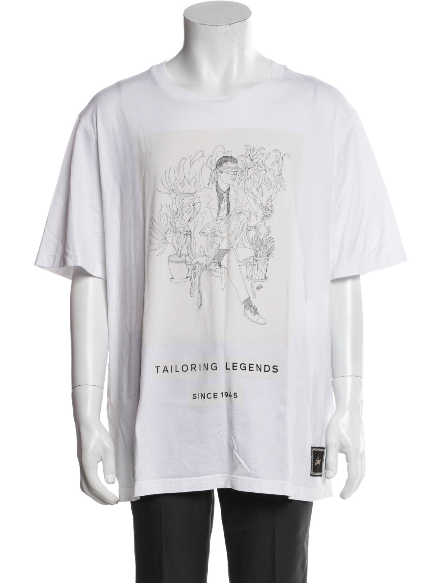 Brioni Graphic Print Crew Neck T-Shirt