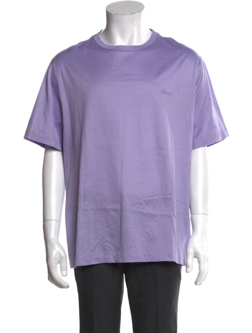 Brioni Crew Neck Short Sleeve T-Shirt