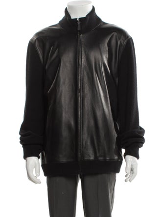 Brioni Virgin Wool Moto Jacket