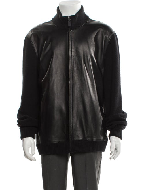 Brioni Virgin Wool Moto Jacket