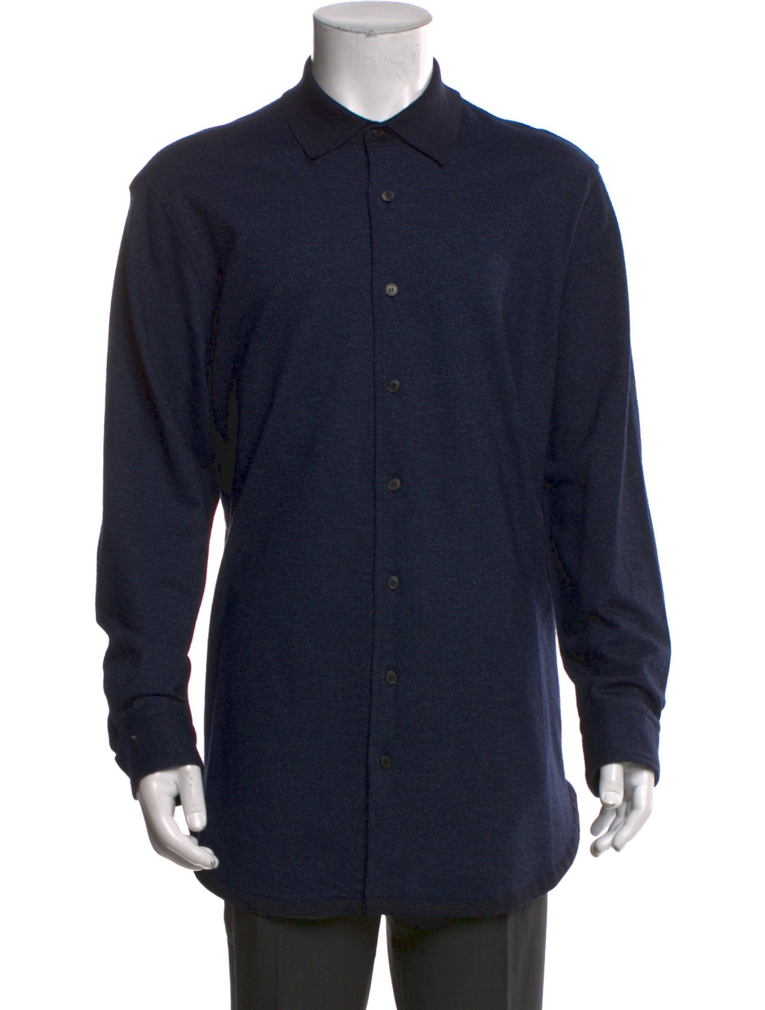 Brioni Cashmere Long Sleeve Shirt