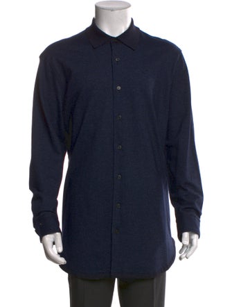 Brioni Cashmere Long Sleeve Shirt