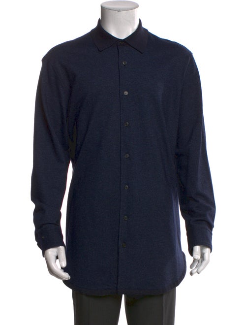 Brioni Cashmere Long Sleeve Shirt
