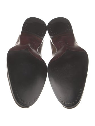 Brioni Leather Oxfords
