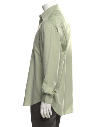 Brioni Silk Long Sleeve Shirt