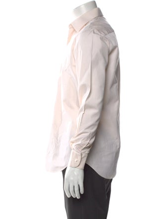 Brioni Striped Long Sleeve Dress Shirt