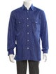Brioni Striped Long Sleeve Shirt