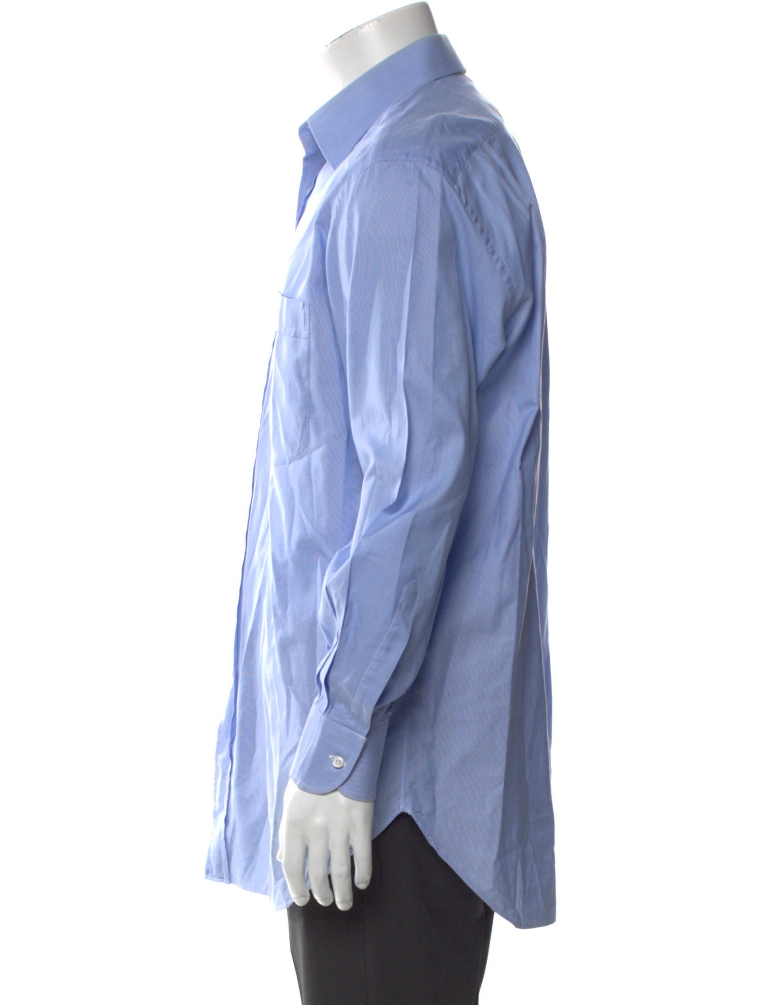 Brioni Striped Long Sleeve Dress Shirt