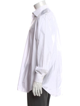 Brioni Striped Long Sleeve Dress Shirt