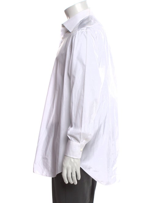 Brioni Striped Long Sleeve Dress Shirt