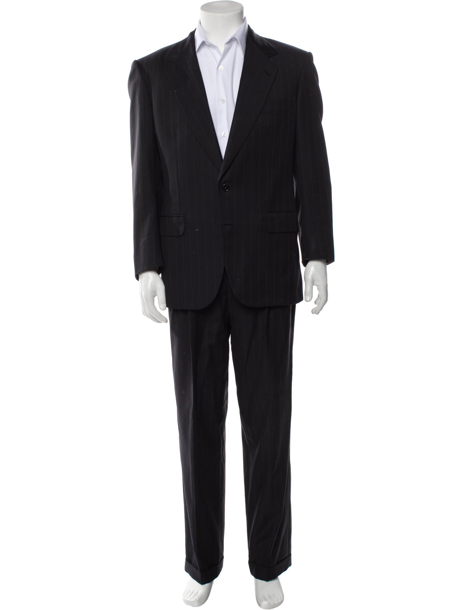 Brioni Wool Striped Two-Piece Suit