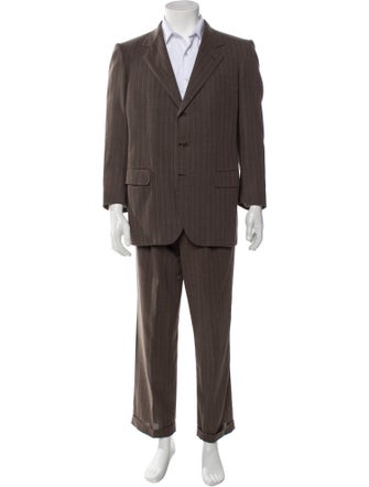 Brioni Wool Striped Two-Piece Suit
