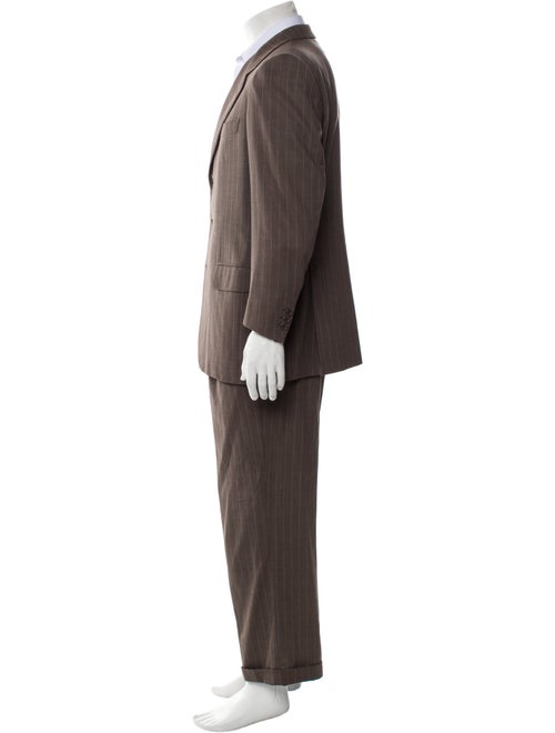 Brioni Wool Striped Two-Piece Suit