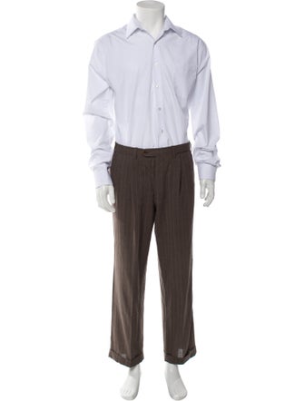 Brioni Wool Striped Two-Piece Suit