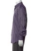 Brioni Striped Long Sleeve Dress Shirt