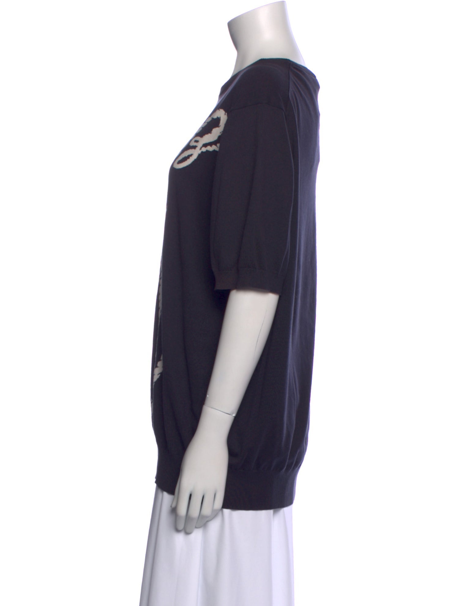 Brioni Graphic Print Crew Neck T-Shirt