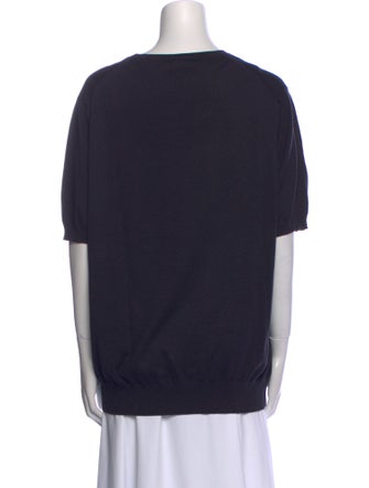 Brioni Graphic Print Crew Neck T-Shirt