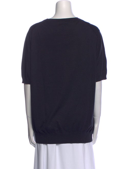 Brioni Graphic Print Crew Neck T-Shirt