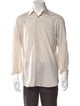 Brioni Striped Long Sleeve Dress Shirt