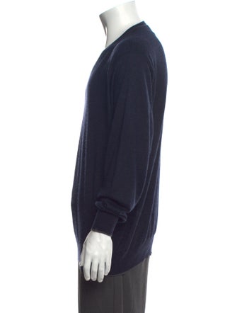 Brioni Wool V-Neck Pullover