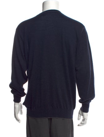 Brioni Wool V-Neck Pullover