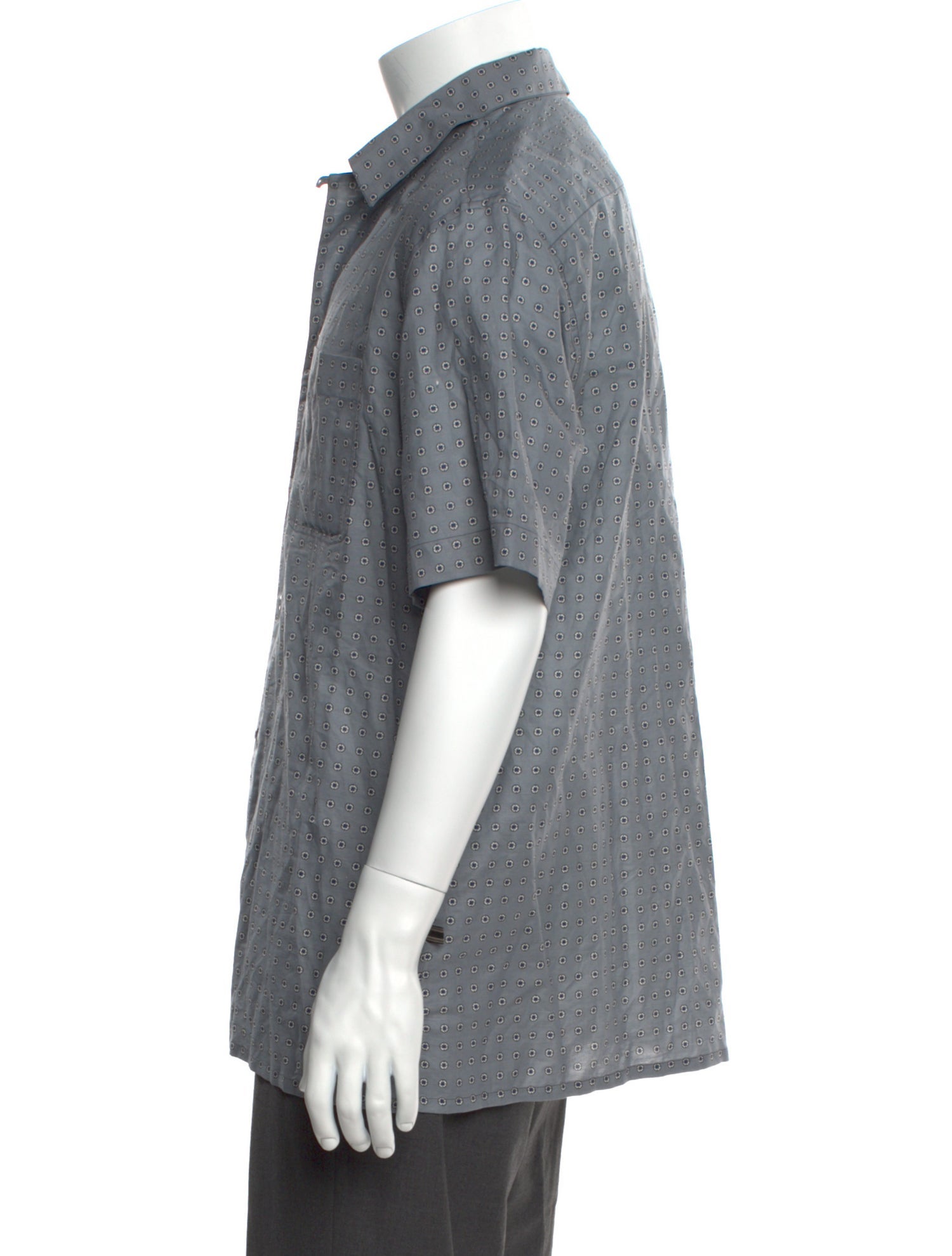 Brioni Linen Printed Shirt w/ Tags