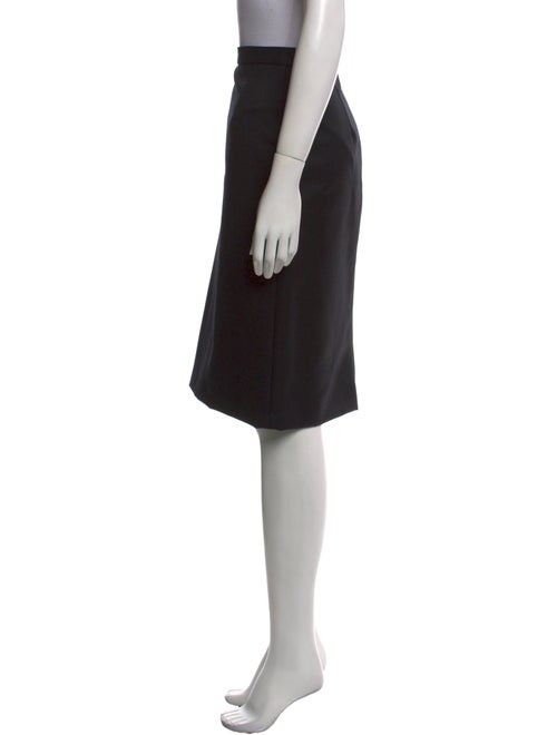 Brioni Virgin Wool Knee-Length Skirt
